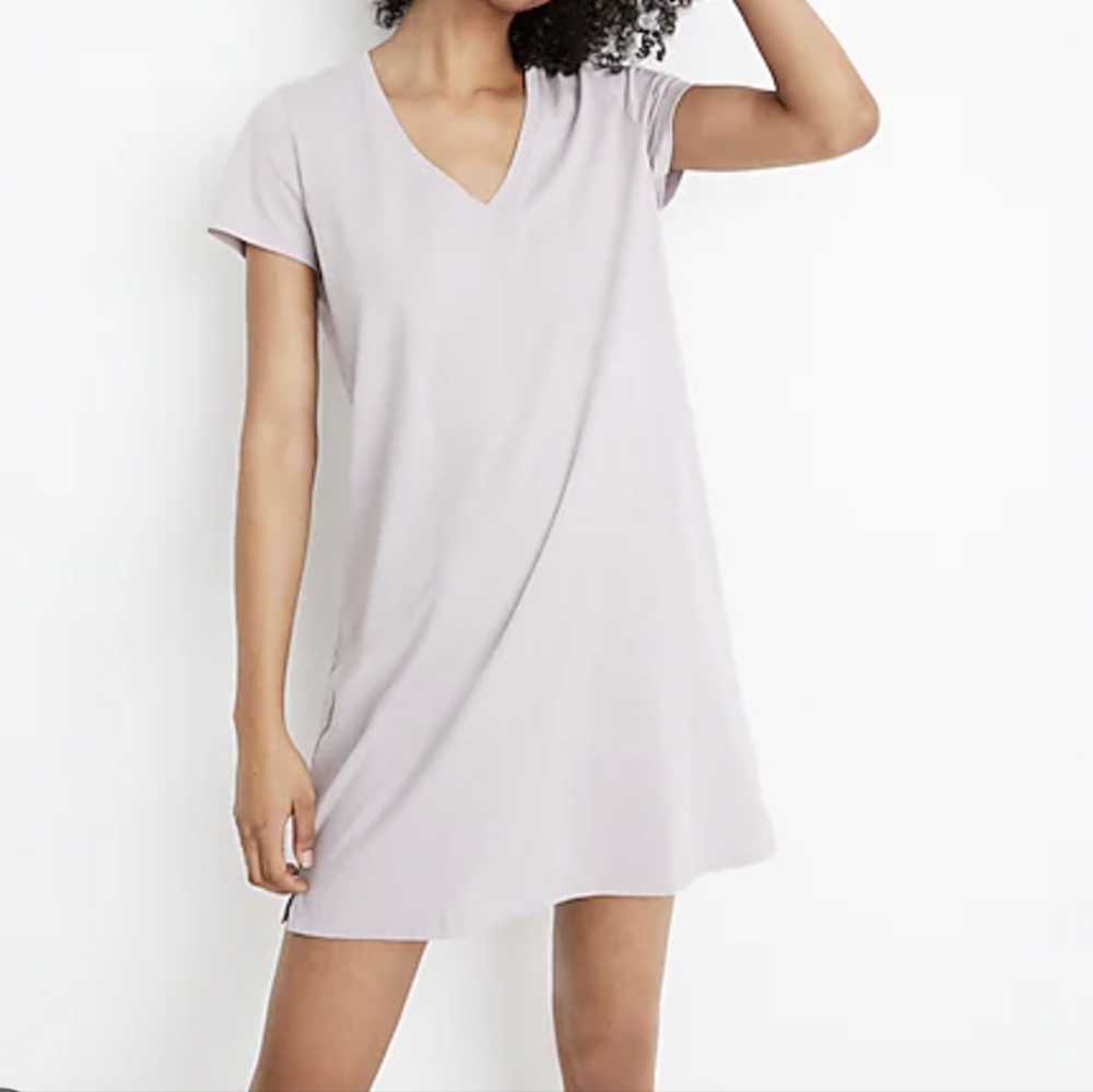 Madewell Northside V-neck Tee Dress